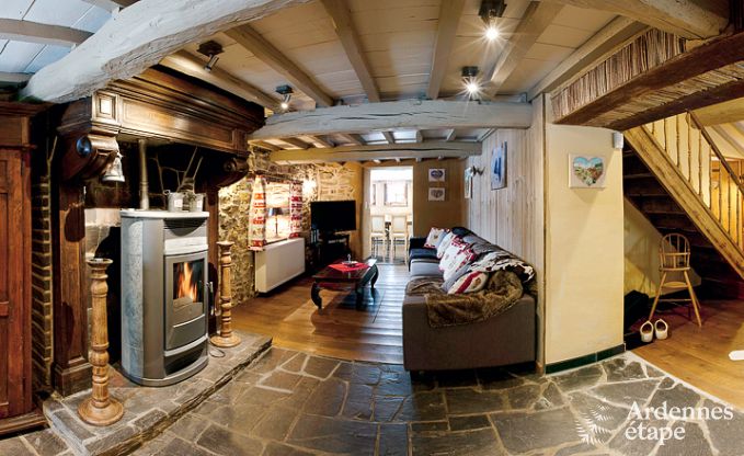Luxueuze cottage met zwembad en sauna te huur in Trois-Ponts