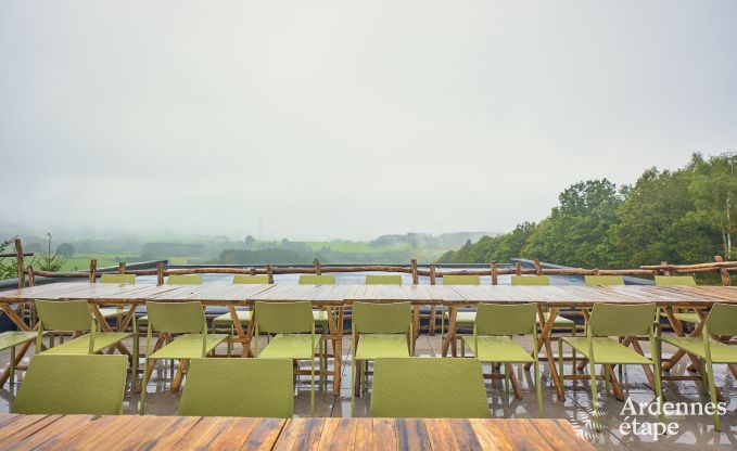 Ruime luxe vakantiewoning met binnenzwembad in Trois-Ponts, Ardennen