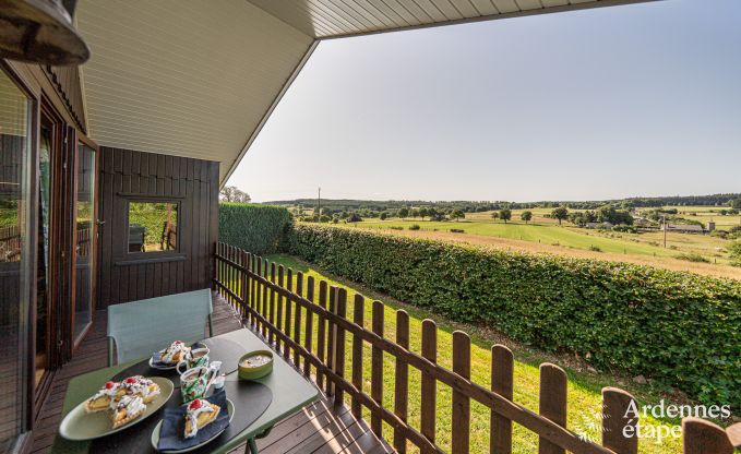 Gezellige chalet voor 2 personen in Trois-Ponts met priv�tuin