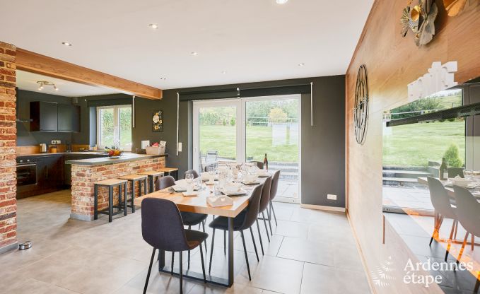 Vakantiehuis in Trois-Ponts voor 8 personen met sauna, speelkamer en priv�tuin