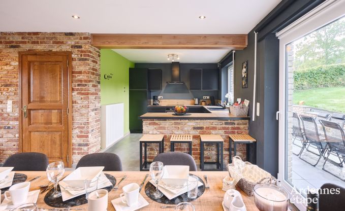 Vakantiehuis in Trois-Ponts voor 8 personen met sauna, speelkamer en priv�tuin