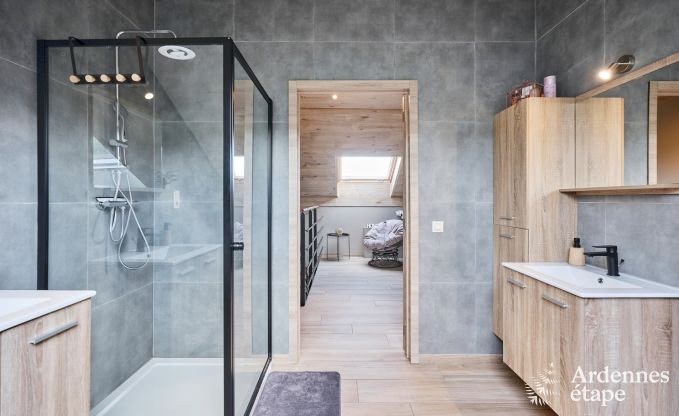 Vakantiehuis in Trois-Ponts voor 8 personen met sauna, speelkamer en priv�tuin