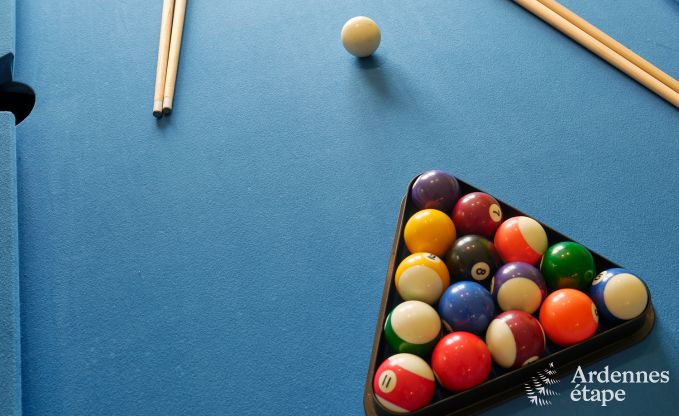 Vakantiehuis in Trois-Ponts voor 8 personen met sauna, speelkamer en priv�tuin