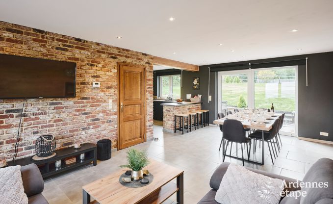 Vakantiehuis in Trois-Ponts voor 8 personen met sauna, speelkamer en priv�tuin