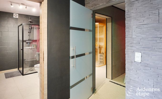 Vakantiehuis in Trois-Ponts voor 8 personen met sauna, speelkamer en priv�tuin