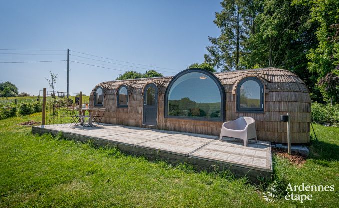 Uniek: tiny house voor 4 personen in Vaux-sur-Sure