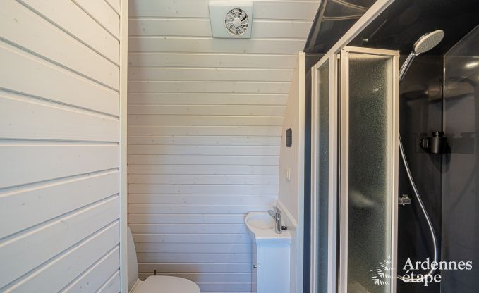 Uniek: tiny house voor 4 personen in Vaux-sur-Sure