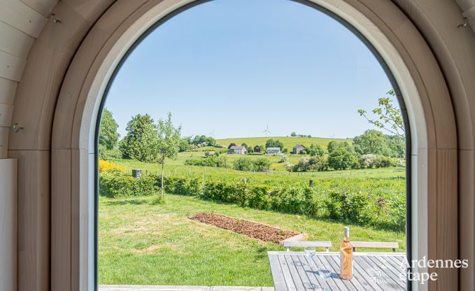 Uniek: tiny house voor 4 personen in Vaux-sur-Sure