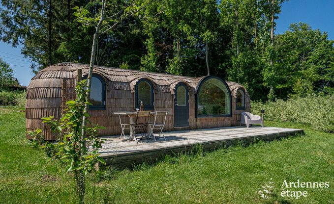 Uniek: tiny house voor 4 personen in Vaux-sur-Sure