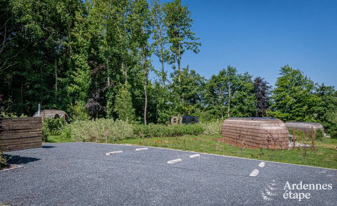 Uniek: tiny house voor 4 personen in Vaux-sur-Sure