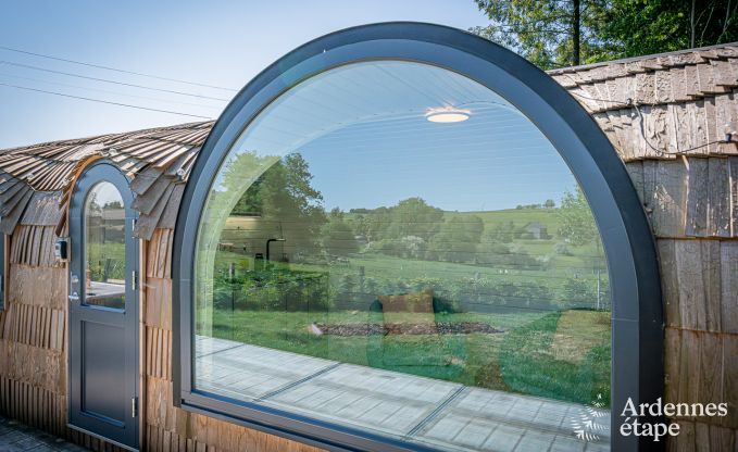 Uniek: tiny house voor 4 personen in Vaux-sur-Sure