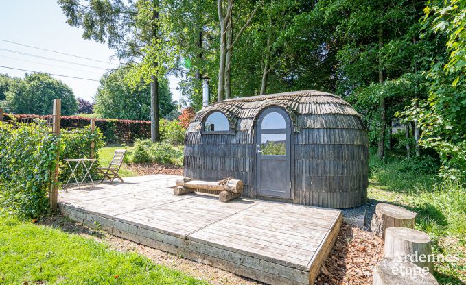 Uniek: tiny house voor 4 personen in Vaux-sur-Sure