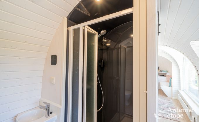 Uniek: tiny house voor 4 personen in Vaux-sur-Sure