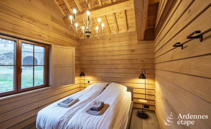 Originele paalwoning voor 5 personen in Vencimont