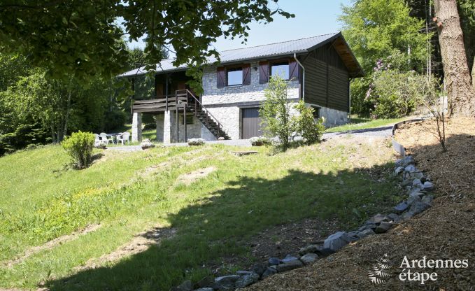 Chalet voor 5 personen met een uitzonderlijk terras in Vencimont