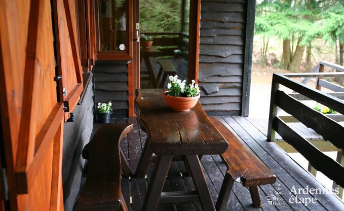 Chalet voor 5 personen met een uitzonderlijk terras in Vencimont