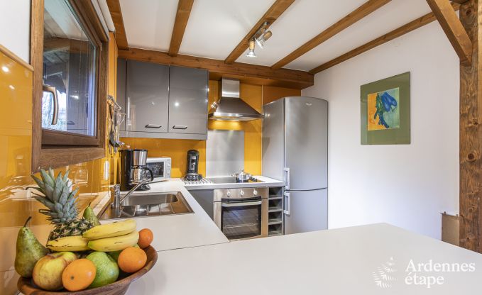 Chalet voor 5 personen met een uitzonderlijk terras in Vencimont