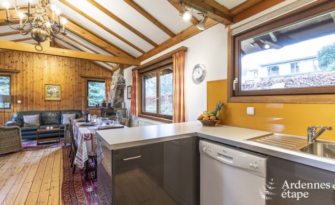 Chalet voor 5 personen met een uitzonderlijk terras in Vencimont