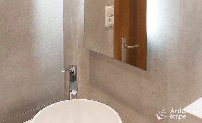 Chalet voor 5 personen met een uitzonderlijk terras in Vencimont