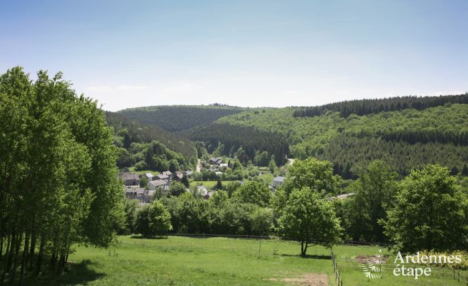 Chalet voor 5 personen met een uitzonderlijk terras in Vencimont