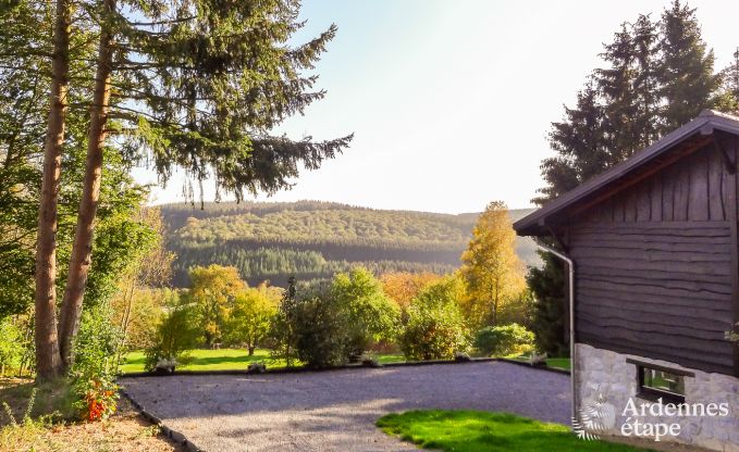 Chalet voor 5 personen met een uitzonderlijk terras in Vencimont