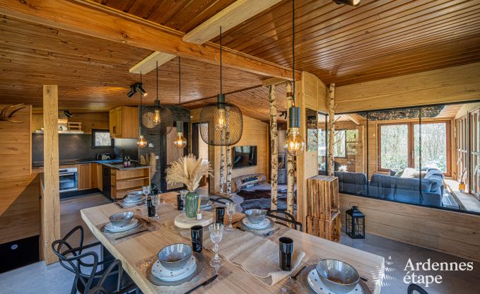 Comfortabele chalet in het pittoreske Vencimont, Ardennen