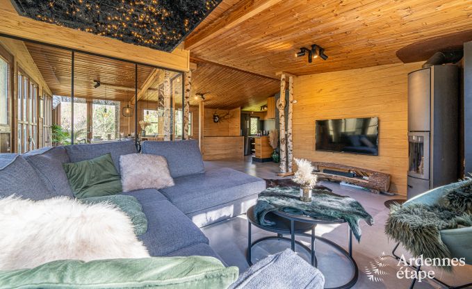 Comfortabele chalet in het pittoreske Vencimont, Ardennen