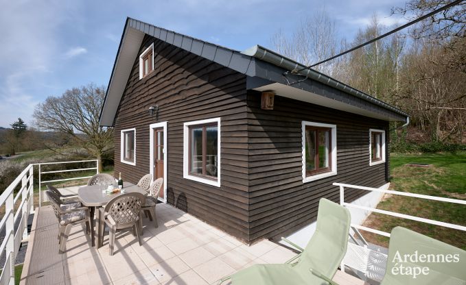 Charmante chalet in Vencimont voor 4-6 personen: gerenoveerd 2025, gezinsvriendelijke voorzieningen en fietsvriendelijke locatie