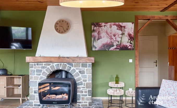 Charmante chalet in Vencimont voor 4-6 personen: gerenoveerd 2025, gezinsvriendelijke voorzieningen en fietsvriendelijke locatie