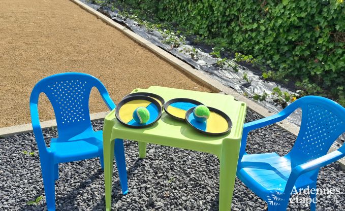 Charmante chalet in Vencimont voor 4-6 personen: gerenoveerd 2025, gezinsvriendelijke voorzieningen en fietsvriendelijke locatie