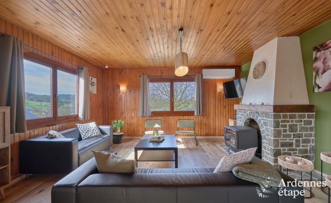 Charmante chalet in Vencimont voor 4-6 personen: gerenoveerd 2025, gezinsvriendelijke voorzieningen en fietsvriendelijke locatie