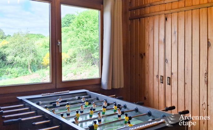 Charmante chalet in Vencimont voor 4-6 personen: gerenoveerd 2025, gezinsvriendelijke voorzieningen en fietsvriendelijke locatie