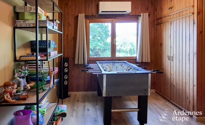 Charmante chalet in Vencimont voor 4-6 personen: gerenoveerd 2025, gezinsvriendelijke voorzieningen en fietsvriendelijke locatie
