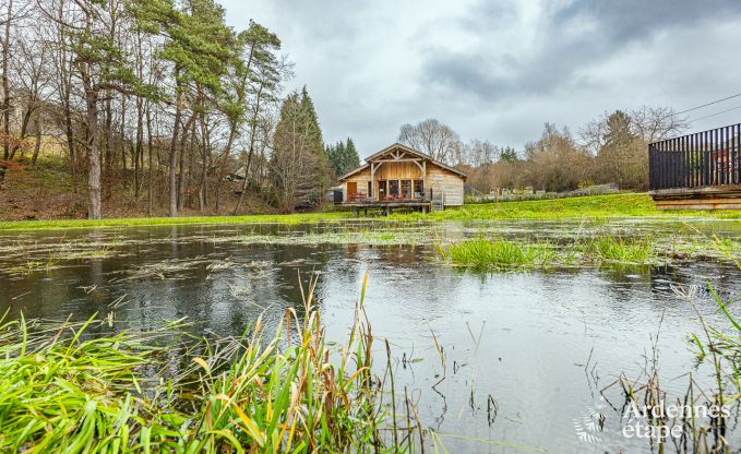 Bijzondere paalwoning als vakantiehuis in Vencimont