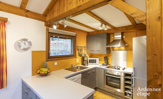 Chalet voor 5 personen met een uitzonderlijk terras in Vencimont