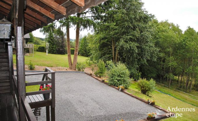 Chalet voor 5 personen met een uitzonderlijk terras in Vencimont