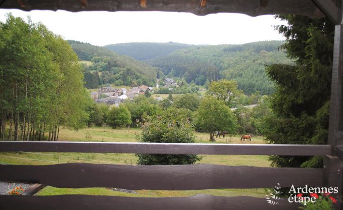 Chalet voor 5 personen met een uitzonderlijk terras in Vencimont