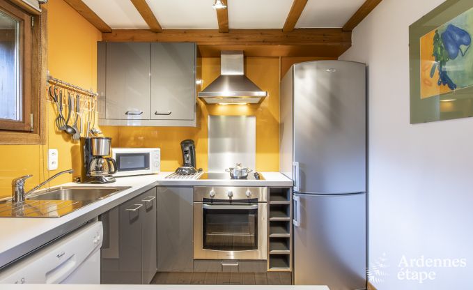 Chalet voor 5 personen met een uitzonderlijk terras in Vencimont