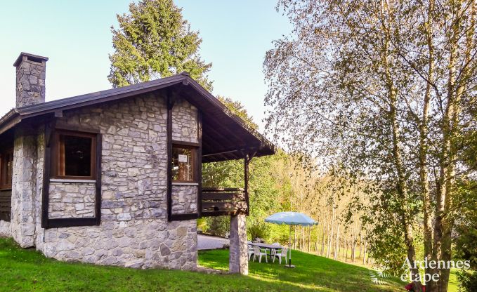 Chalet voor 5 personen met een uitzonderlijk terras in Vencimont