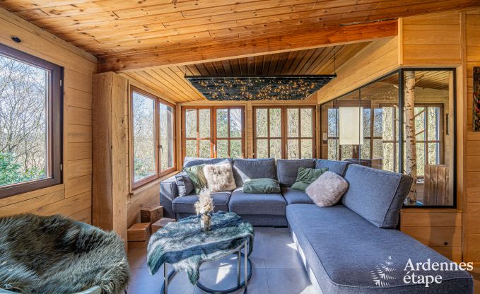 Comfortabele chalet in het pittoreske Vencimont, Ardennen