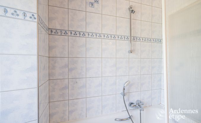 Vakantiehuis in Vencimont, Ardennen, 12 personen, 4 slaapkamers, priv� sauna, biljart, tuin aan het water