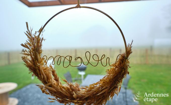 Origineel verblijf in een yurt in Vielsalm: omringd door weilanden, met tuin, opgemaakte bedden, 1 hond