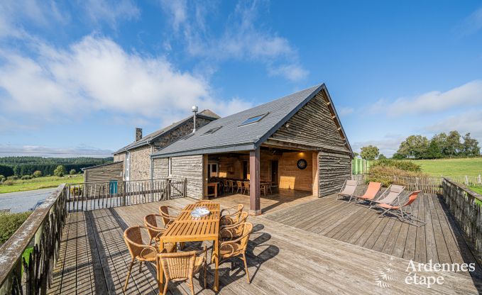 Ruim vakantiehuis in Vielsalm voor 26 personen in de Ardennen