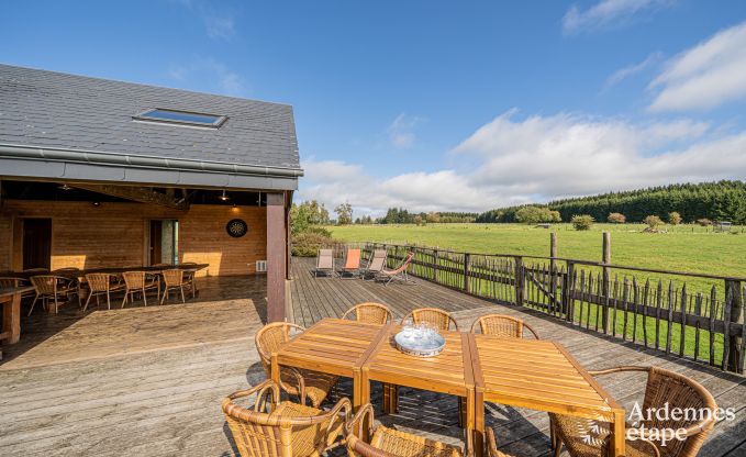 Ruim vakantiehuis in Vielsalm voor 26 personen in de Ardennen