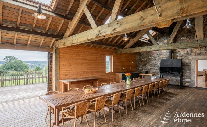 Ruim vakantiehuis in Vielsalm voor 26 personen in de Ardennen