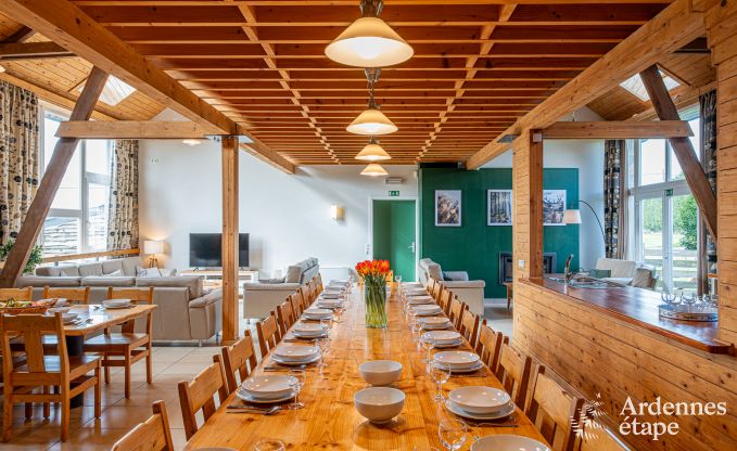 Ruim vakantiehuis in Vielsalm voor 26 personen in de Ardennen
