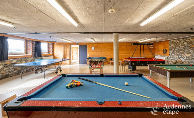 Ruim vakantiehuis in Vielsalm voor 26 personen in de Ardennen