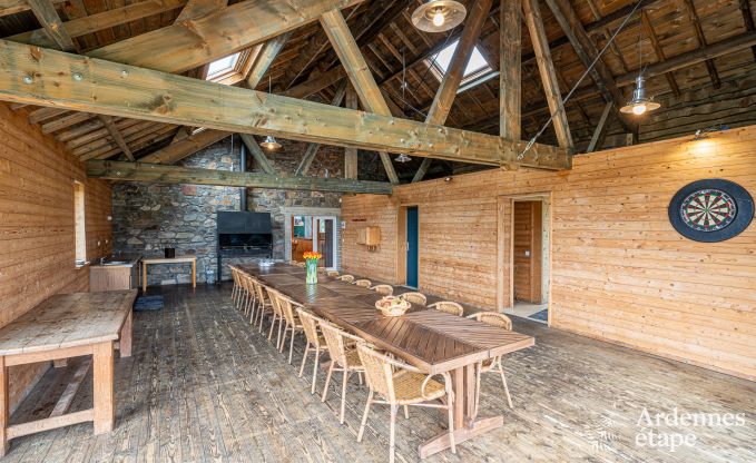 Ruim vakantiehuis in Vielsalm voor 26 personen in de Ardennen
