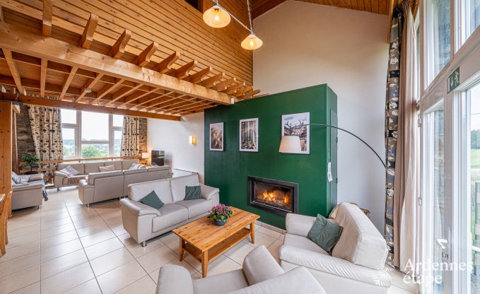 Ruim vakantiehuis in Vielsalm voor 26 personen in de Ardennen