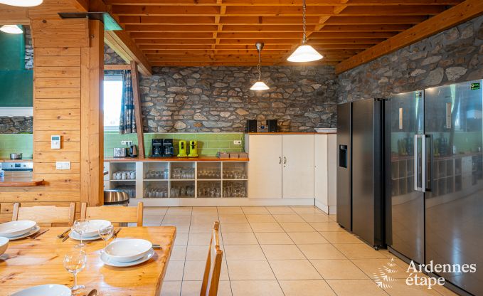 Ruim vakantiehuis in Vielsalm voor 26 personen in de Ardennen